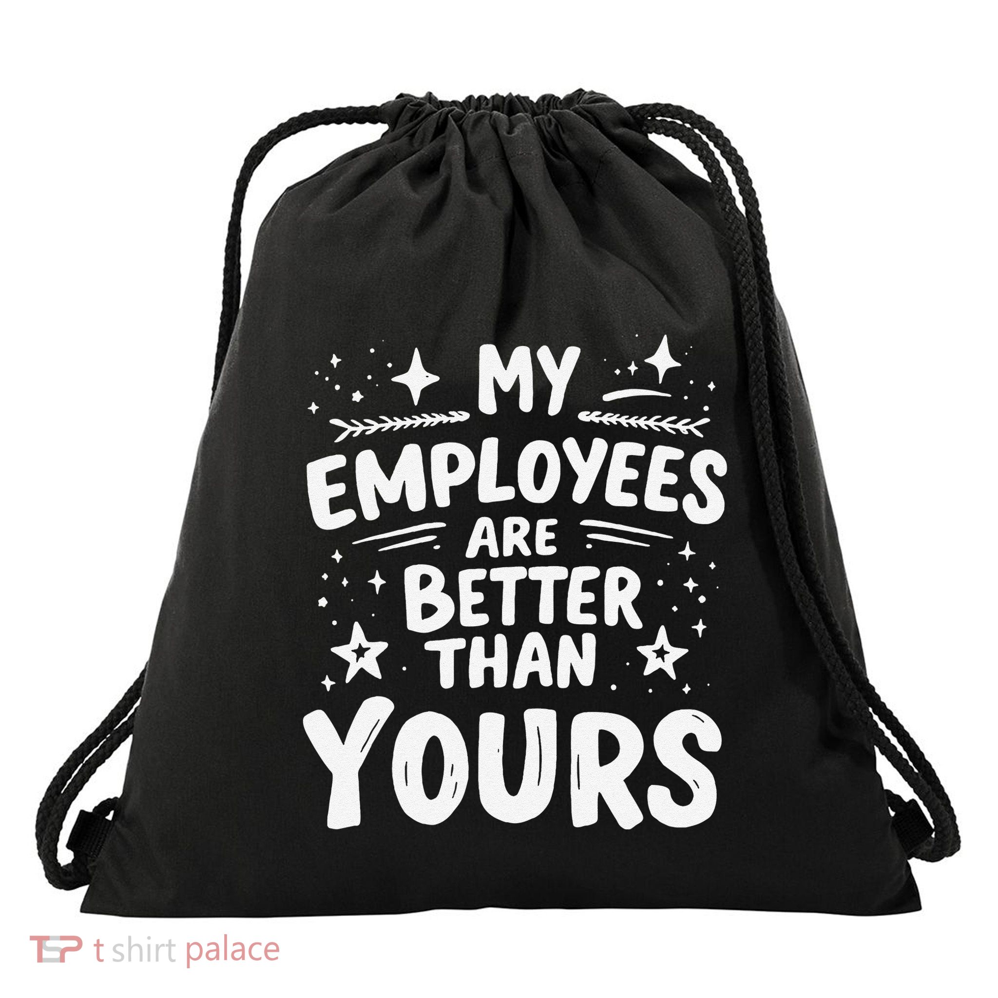 Funny Profession Quote Compensation Manager Drawstring Bag