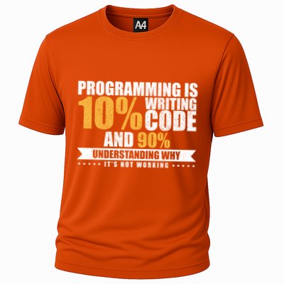 Funny Programming Quote Gift Programmer Software Developer Gift Cooling Performance Crew T-Shirt