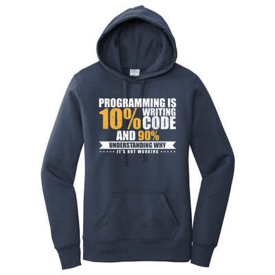 Funny Programming Quote Gift Programmer Software Developer Gift Women's Pullover Hoodie