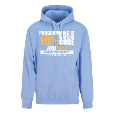 Funny Programming Quote Gift Programmer Software Developer Gift Unisex Surf Hoodie