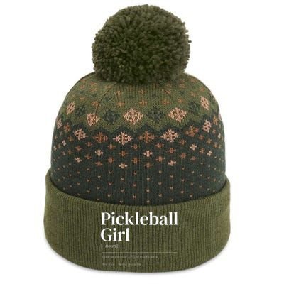 Funny Pickleball Quote Definition The Baniff Cuffed Pom Beanie