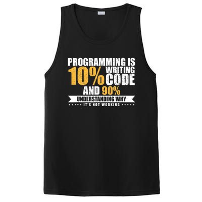 Funny Programming Quote Gift Programmer Software Developer PosiCharge Competitor Tank