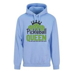 Funny Pickleball Queen Gift For Player Team Sport Unisex Surf Hoodie