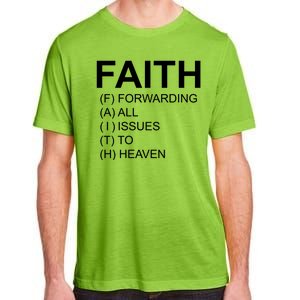 Faith Prayer Quote Adult ChromaSoft Performance T-Shirt