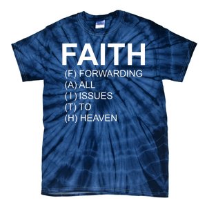 Faith Prayer Quote Tie-Dye T-Shirt