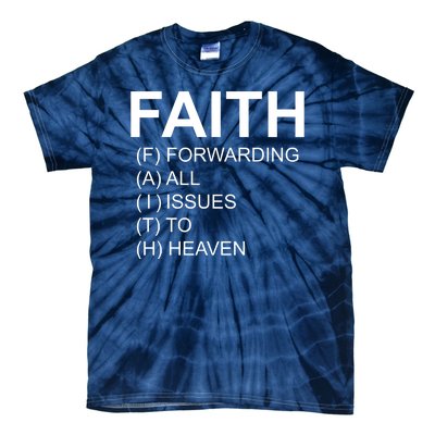 Faith Prayer Quote Tie-Dye T-Shirt