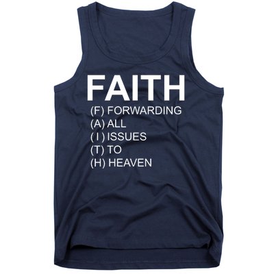 Faith Prayer Quote Tank Top