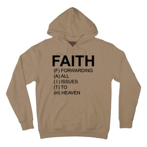 Faith Prayer Quote Hoodie