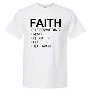 Faith Prayer Quote Garment-Dyed Heavyweight T-Shirt