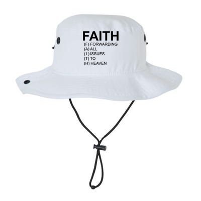 Faith Prayer Quote Legacy Cool Fit Booney Bucket Hat