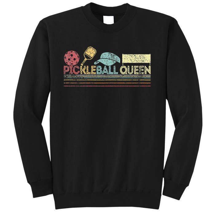 Funny Pickleball Queen Pickleball Player Dink Retro Sweatshirt