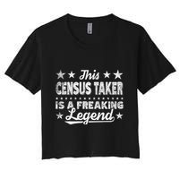 Funny Profession Quote Calibration Technician Women's Crop Top Tee