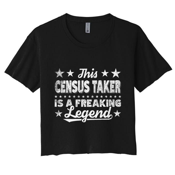 Funny Profession Quote Calibration Technician Women's Crop Top Tee