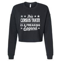 Funny Profession Quote Calibration Technician Cropped Pullover Crew