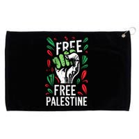 free palestine quote a raise hand design a Save Gaza vintage Grommeted Golf Towel