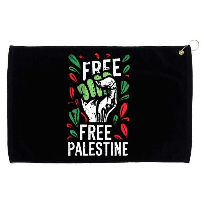 free palestine quote a raise hand design a Save Gaza vintage Grommeted Golf Towel