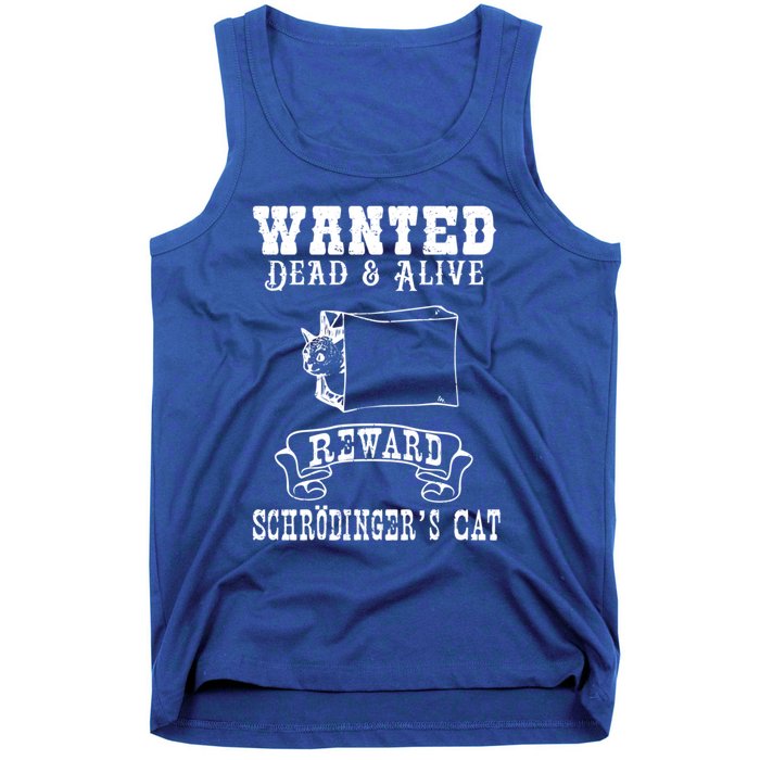 Funny Physics Quantum Mechanics Science Joke Gift Tank Top