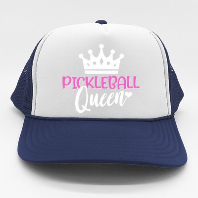 Funny Pickleball Queen Graphic For Wo Pickleball Player Trucker Hat