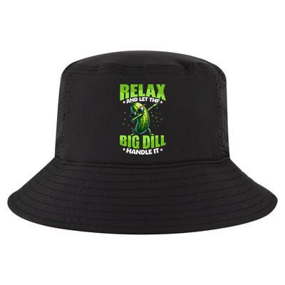Funny Pickle Relax And Let The Big Dill Handle It Cucumber Cute Gift Cool Comfort Performance Bucket Hat