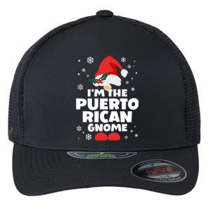 Funny Puerto Rican Gnome Family Matching Group Christmas Flexfit Unipanel Trucker Cap