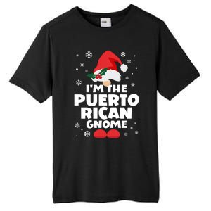 Funny Puerto Rican Gnome Family Matching Group Christmas Tall Fusion ChromaSoft Performance T-Shirt