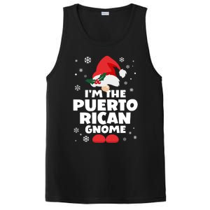 Funny Puerto Rican Gnome Family Matching Group Christmas PosiCharge Competitor Tank