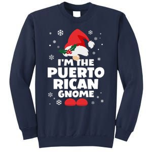 Funny Puerto Rican Gnome Family Matching Group Christmas Sweatshirt