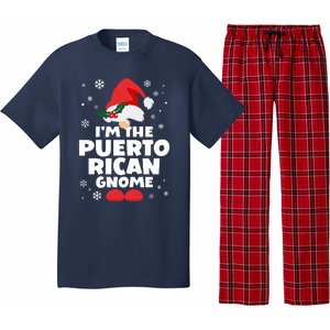 Funny Puerto Rican Gnome Family Matching Group Christmas Pajama Set