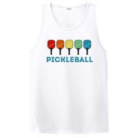 Funny Pickleball Retro Vintage PosiCharge Competitor Tank