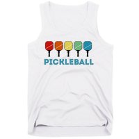 Funny Pickleball Retro Vintage Tank Top