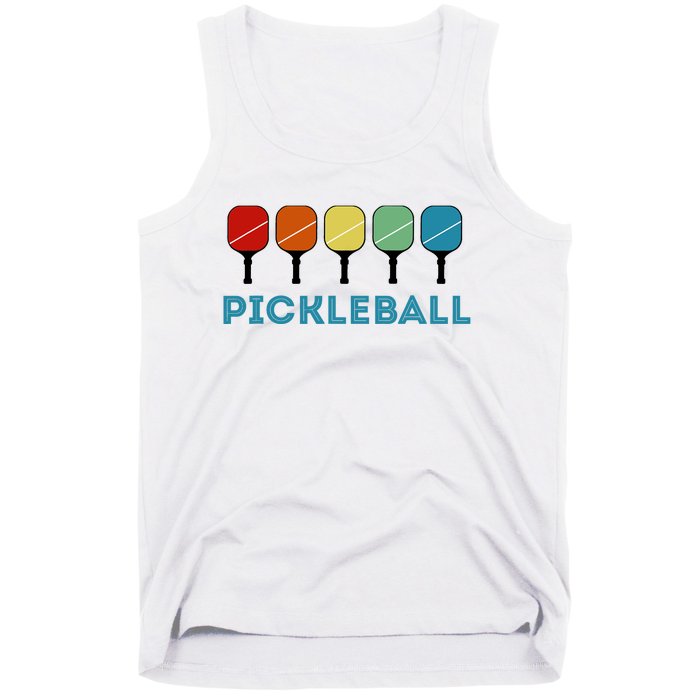 Funny Pickleball Retro Vintage Tank Top