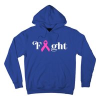 Fight Pink Ribbon Breast Cancer Gift Hoodie