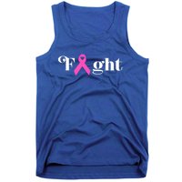 Fight Pink Ribbon Breast Cancer Gift Tank Top