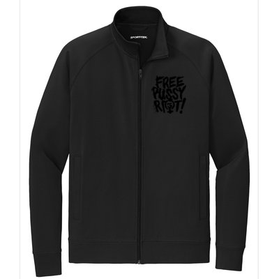 Free Pussy Riot Stretch Full-Zip Cadet Jacket