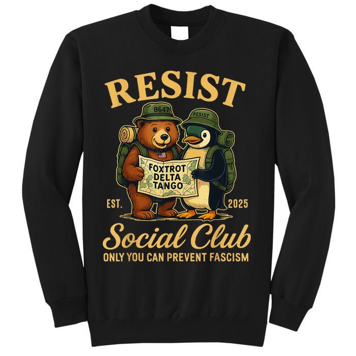 Funny Penguin Resist Penguins Protest Against Tariffs Sweatshirt