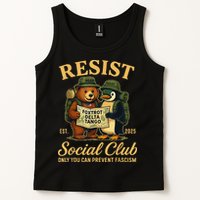Funny Penguin Resist Penguins Protest Against Tariffs Tank Top
