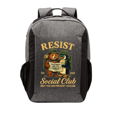 Funny Penguin Resist Penguins Protest Against Tariffs Vector Backpack