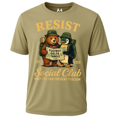Funny Penguin Resist Penguins Protest Against Tariffs Performance Shirt
