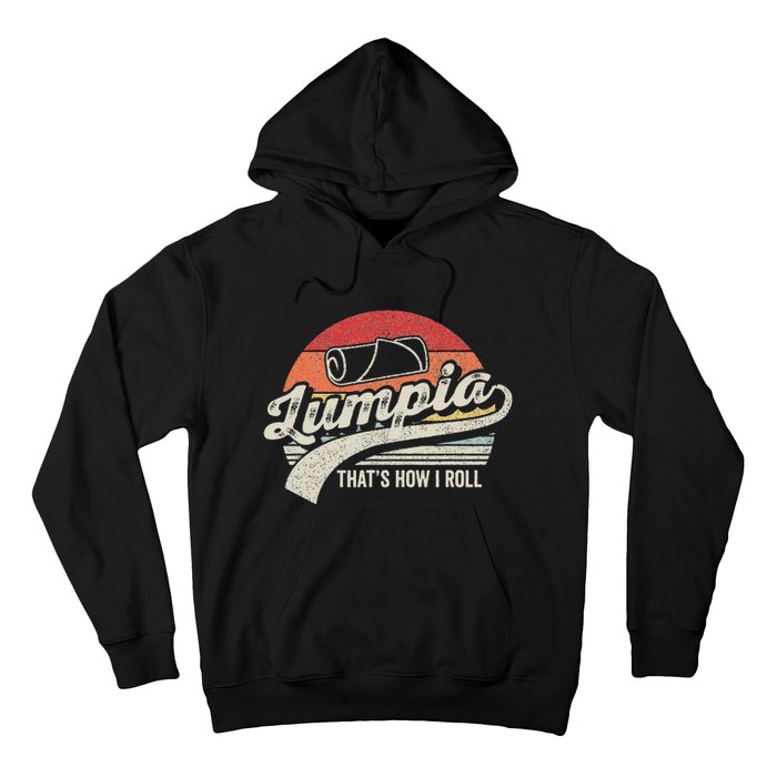 Filipino Pride Retro Vintage Lumpia Hoodie