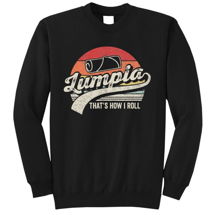 Filipino Pride Retro Vintage Lumpia Sweatshirt