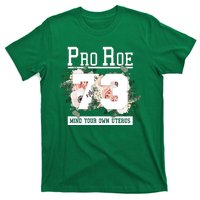 Floral Pro Roe 1973 Mind Your Own Uterus T-Shirt