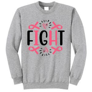 Fight Pink Ribbon Breast Cancer Sweatshirt