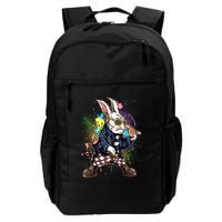 Funny Punk Rock Easter Bunny Rabbit Backpack