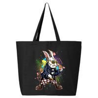 Funny Punk Rock Easter Bunny Rabbit 25L Jumbo Tote