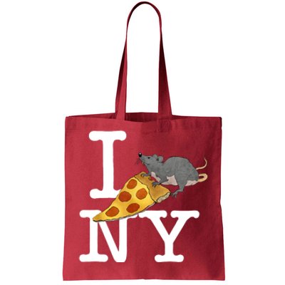 Funny Pizza Rat Ronic Tote Bag