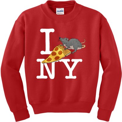 Funny Pizza Rat Ronic Kids Sweatshirt