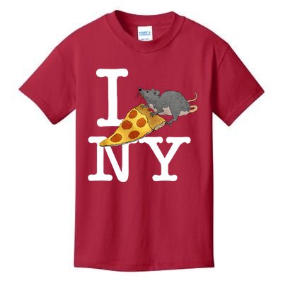 Funny Pizza Rat Ronic Kids T-Shirt