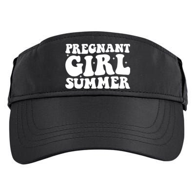 Funny Pregnancy Reveal Pregnant Girl Summer Baby Shower Adult Drive Performance Visor