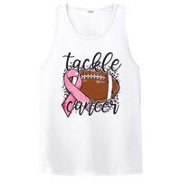 Football Pink Ribbon Tackle Breast Cancer Awareness PosiCharge Competitor Tank