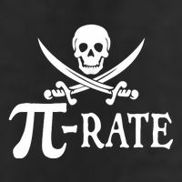 Funny Pi Rate Pirate Pi Day Boy Vintage Math Teacher Retro Tumbler